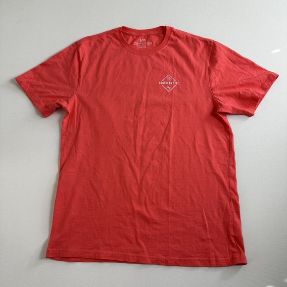 Southern Tide Graphic Crewneck Shirt Adult Size Medium Mens Casual Short Sleeve - Picture 3 of 10